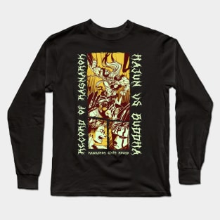 Buddha vs Hajun - RECORD RAGNAROK - SHUUMATSU VALKYRIE Manga Design V2 Long Sleeve T-Shirt